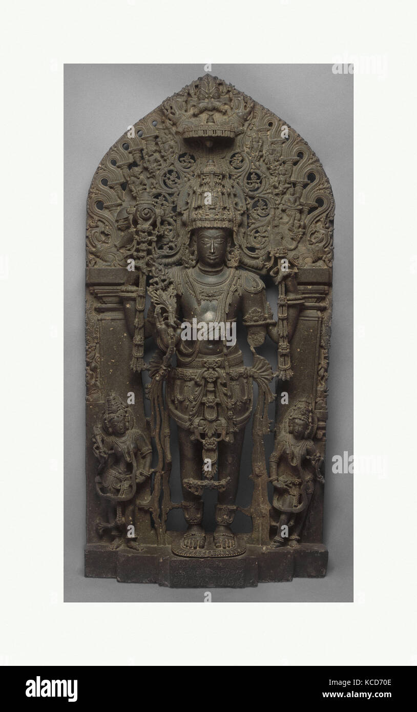 Vishnu debout comme Dasoja Balligrama Keshava, D, premier trimestre du 12ème siècle Banque D'Images