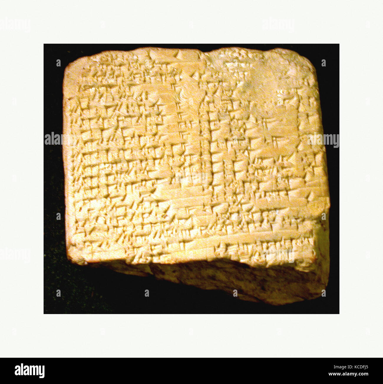 Tablette d'écriture cunéiforme : tut-gin e-ta, balag composition adressée à  Enlil, ca. 145 avant J.-C Photo Stock - Alamy