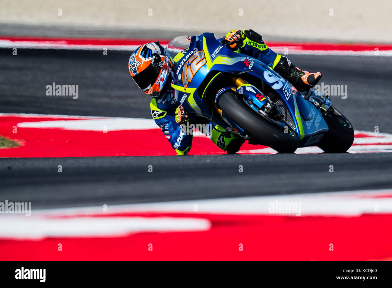 42 Alex Rins Misano, Saint-Marin. 13 septembre 2014. MotoGP. Sessions de qualification pour le Grand Prix de Saint-Marin crédit : Marco Serena photographe Banque D'Images