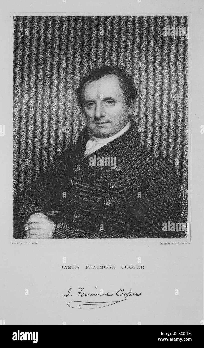 La National Portrait Gallery d'éminents américains, Tome I, Asher Brown Durand, 1834 Banque D'Images