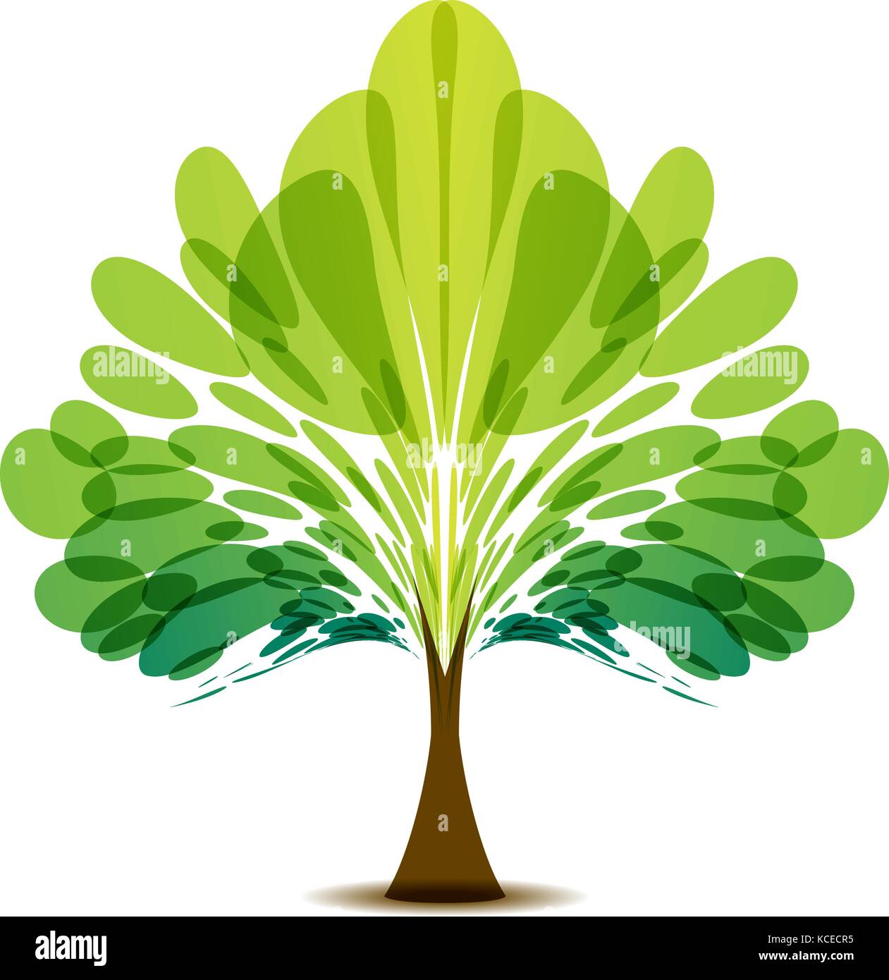 vecteur-de-conception-de-logo-arbre-stylis-avec-des-feuilles-vertes