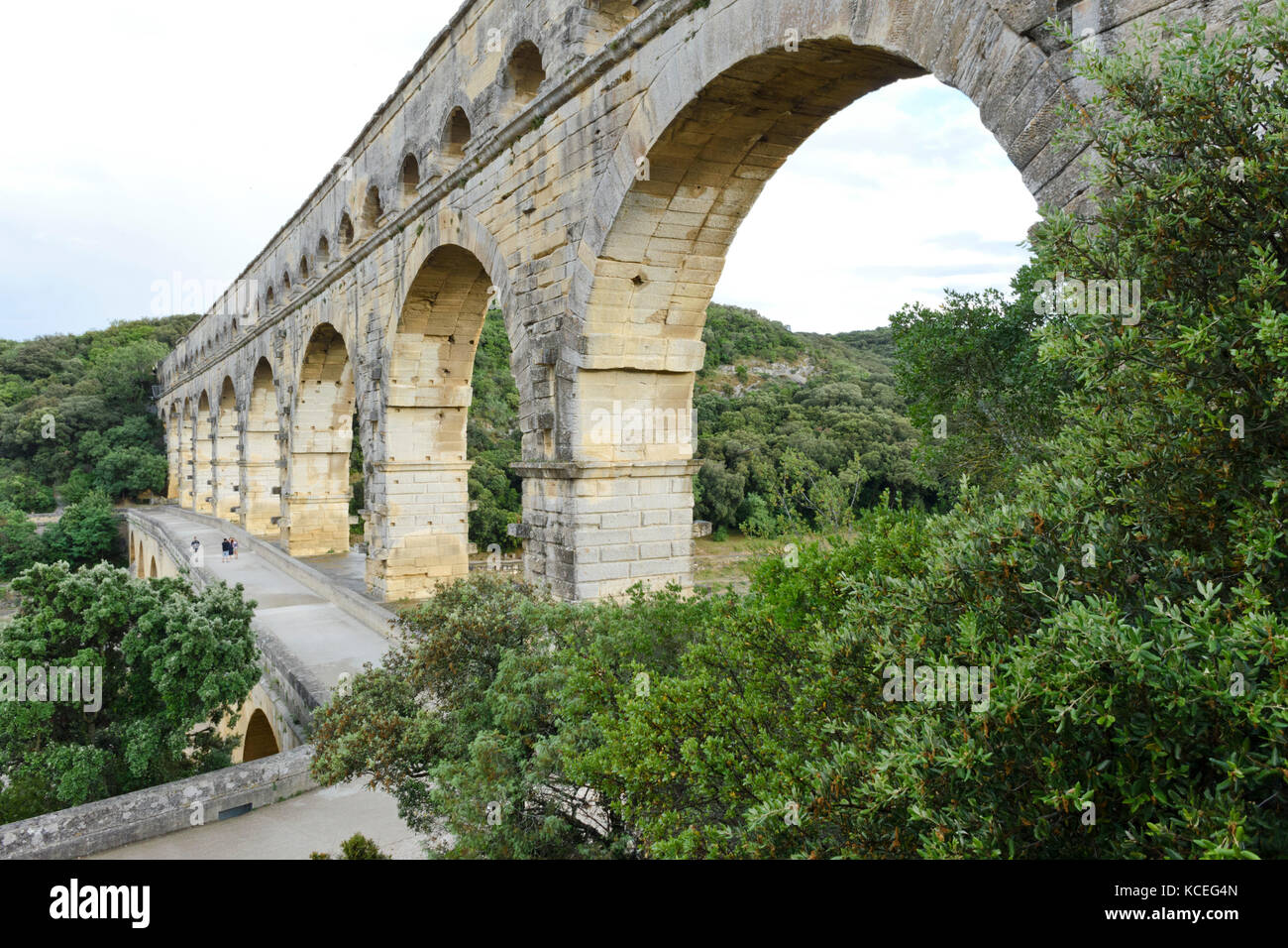 Pont du Gard, languedoc-roussillon, france Banque D'Images