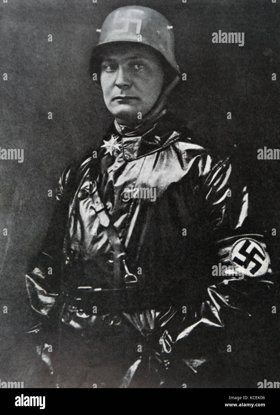 Portrait de Hermann Göring (1893-1946) un des principaux membres du parti nazi. En date du 20e siècle Banque D'Images