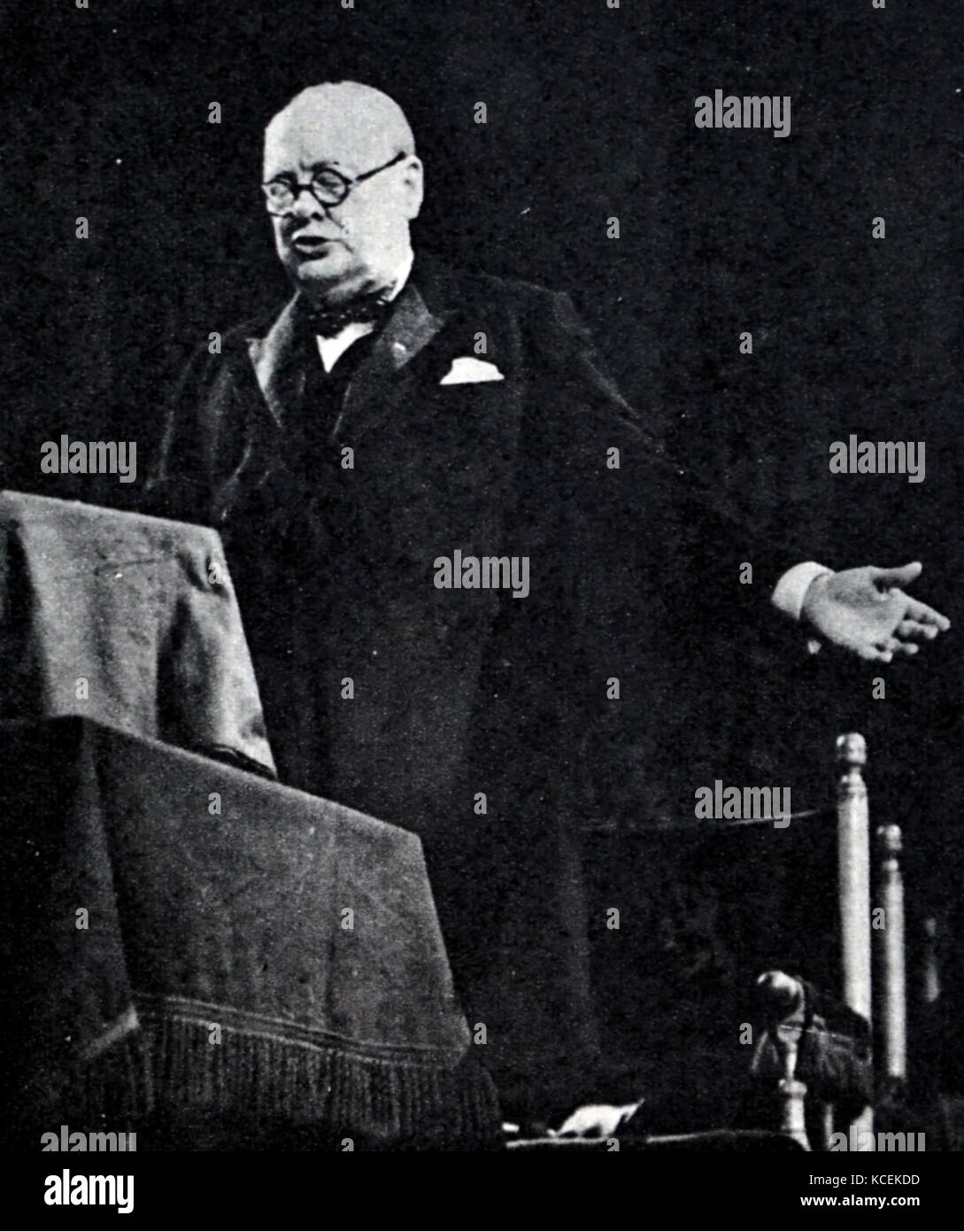 Winston churchill speech ww2 Banque de photographies et d’images à ...