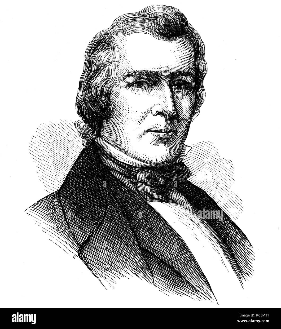 Le Colonel Robert Livingston Stevens (1787 - 1856) était le fils du Colonel John Stevens. En 1807, le père et le fils a construit le Phoenix, un vapeur qui est devenu le premier bateau à vapeur à naviguer dans l'océan avec succès quand elle a voyagé de New York à la Delaware River en 1809. Banque D'Images