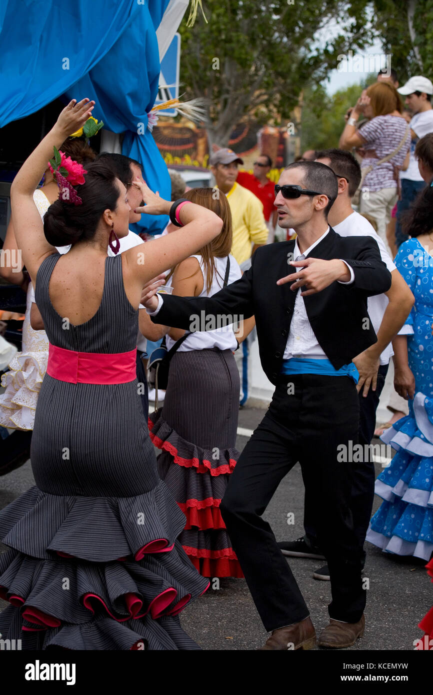 Espagne Feria Banque D'Images