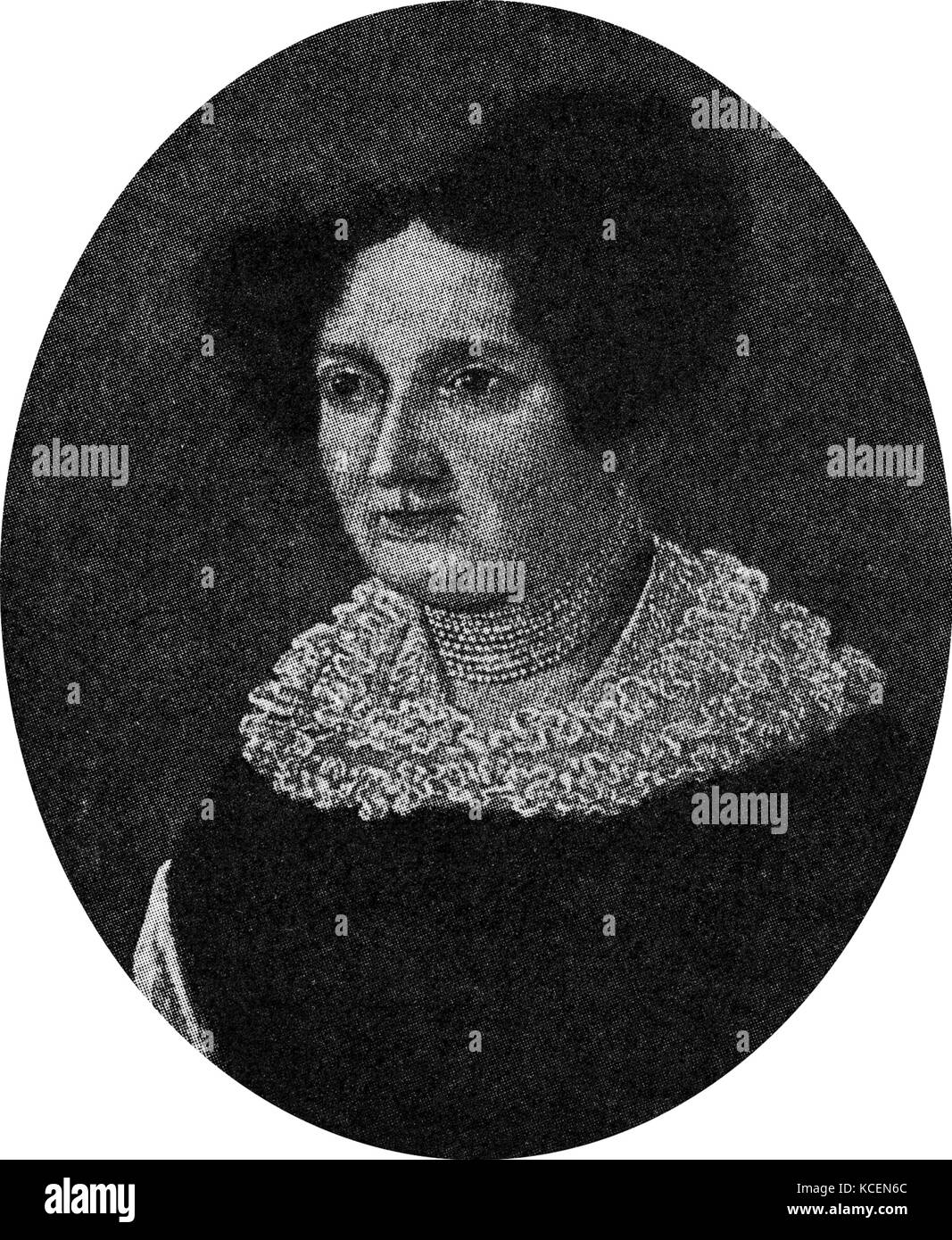 Elisabeth (Vietz), mère de Schubert Franz Peter Schubert (1797 - 1828) compositeur autrichien. Banque D'Images