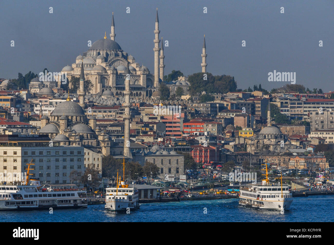 Les mosquées d'Eminönü, Istanbul, Turquie Banque D'Images