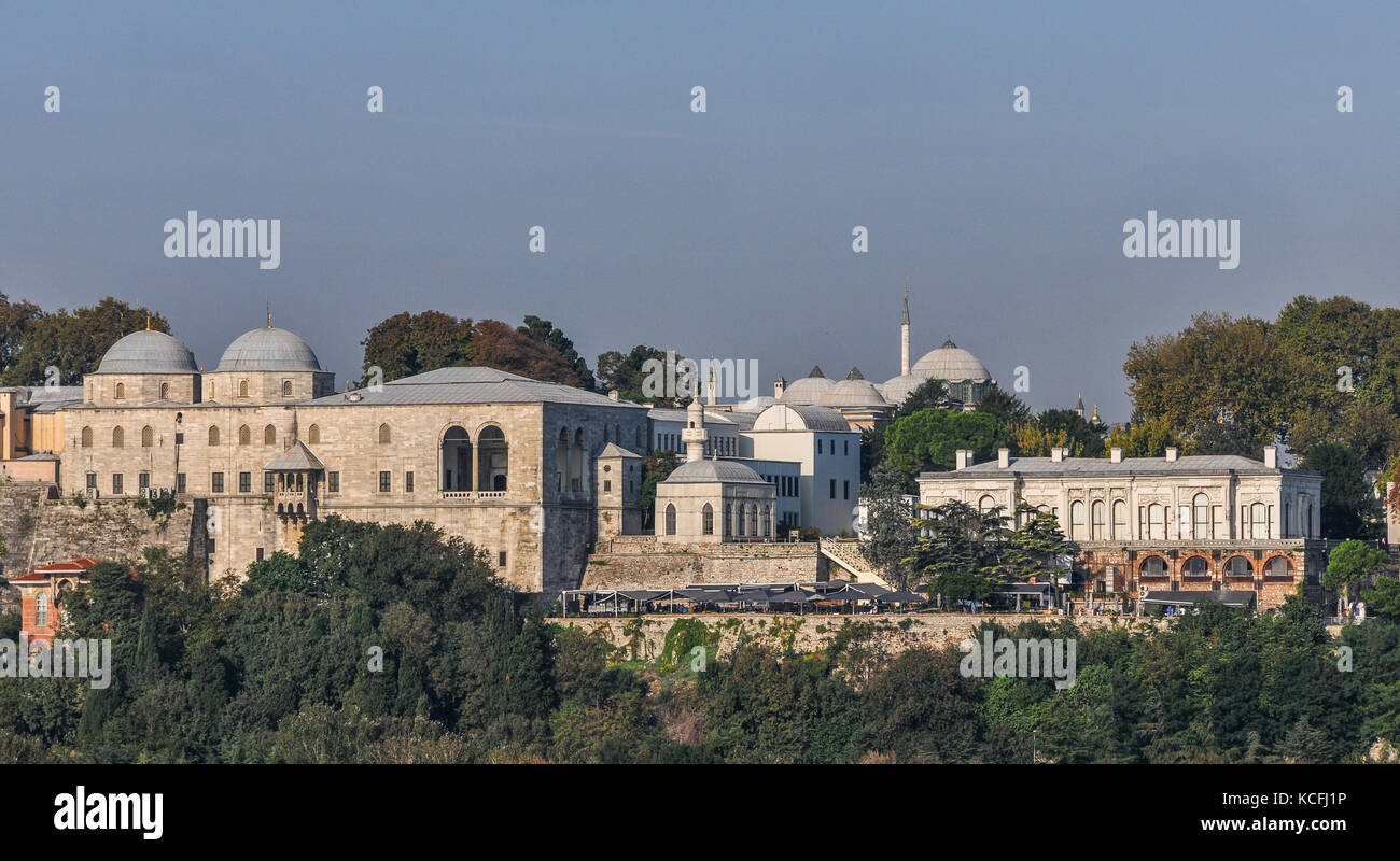 Le Palais de Topkapi, Istanbul, Turquie Banque D'Images