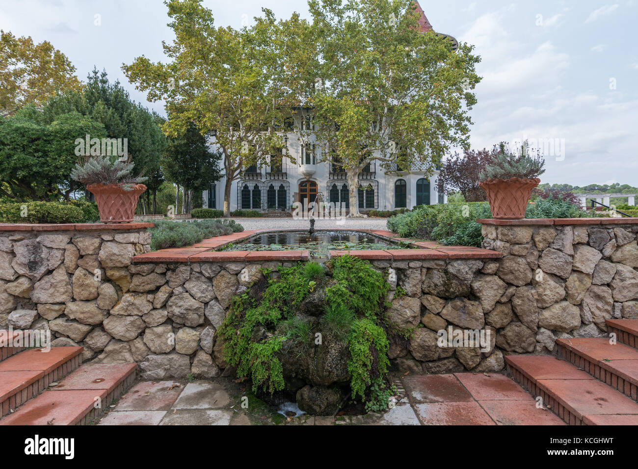 Sadurnì Codorníu Winery, Sant d'Anoia, Espagne Banque D'Images
