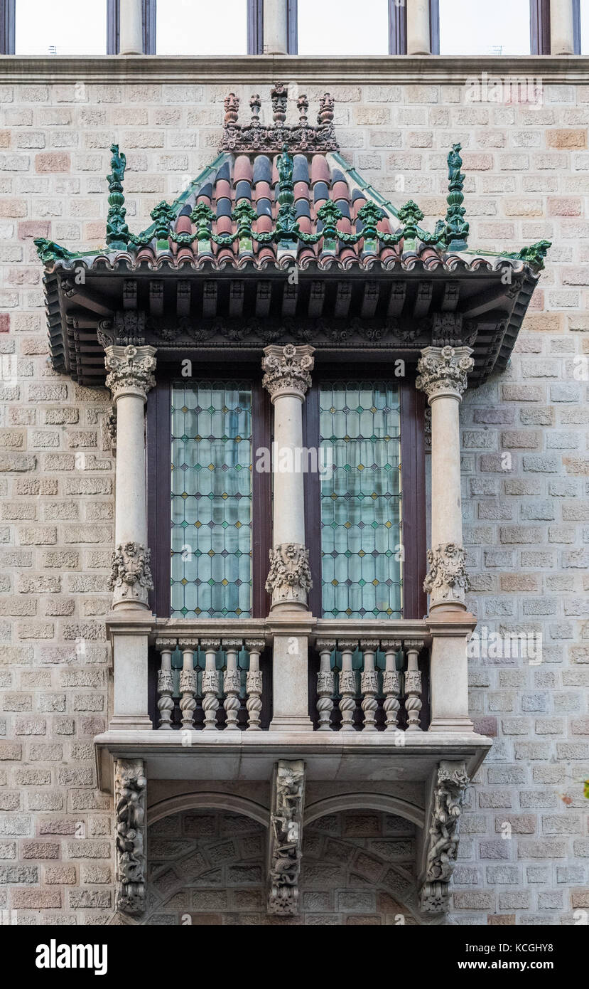 Casa Serra, Rambla de Catalunya, Barcelone, Catalogne, Espagne Banque D'Images