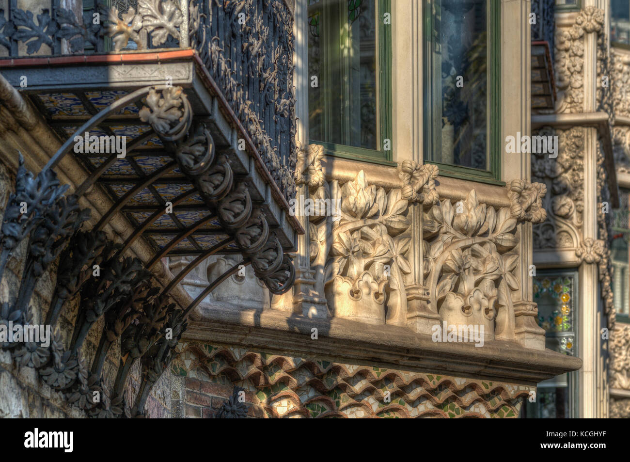 Casa de les Punxes, Diagonal, Barcelone, Catalogne, Espagne Banque D'Images