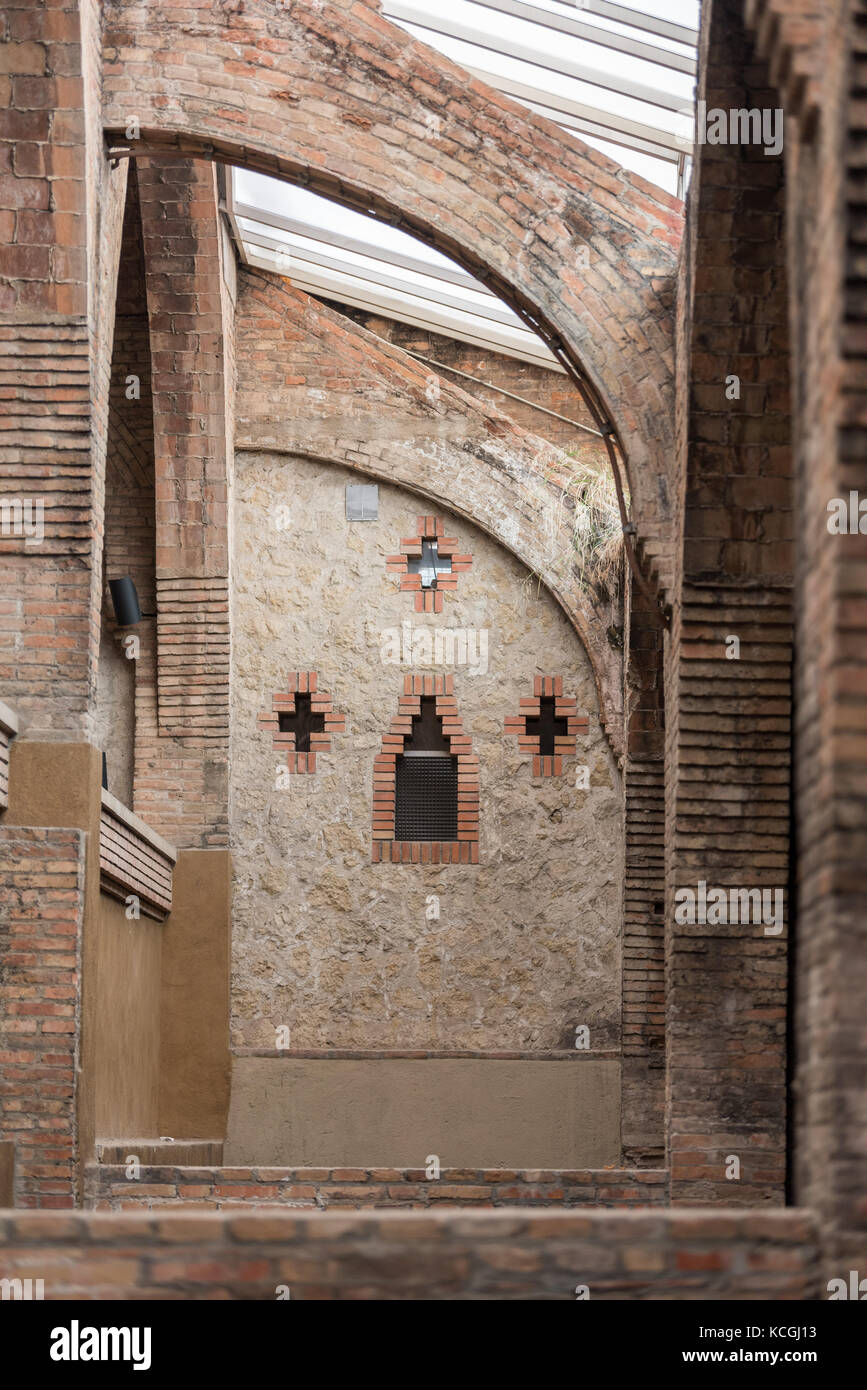 Sadurnì Codorníu Winery, Sant d'Anoia, Espagne Banque D'Images