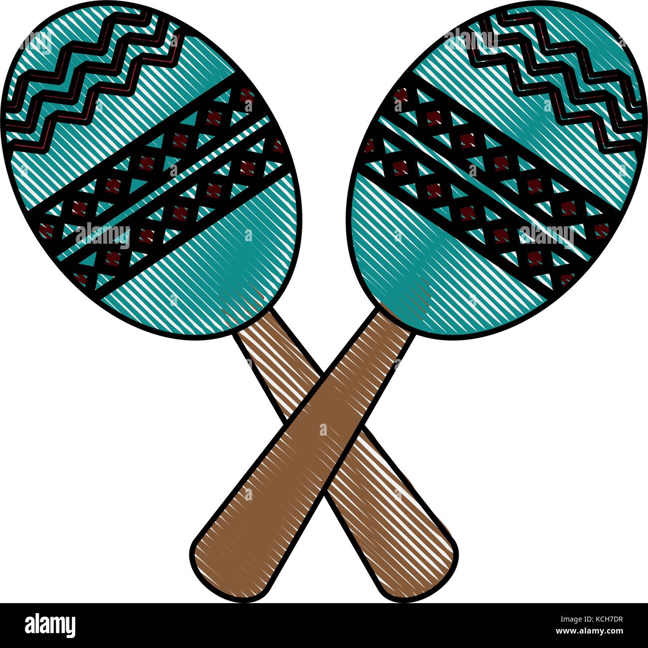 Carnival Instrument Maracas Banque d'image et photos Alamy