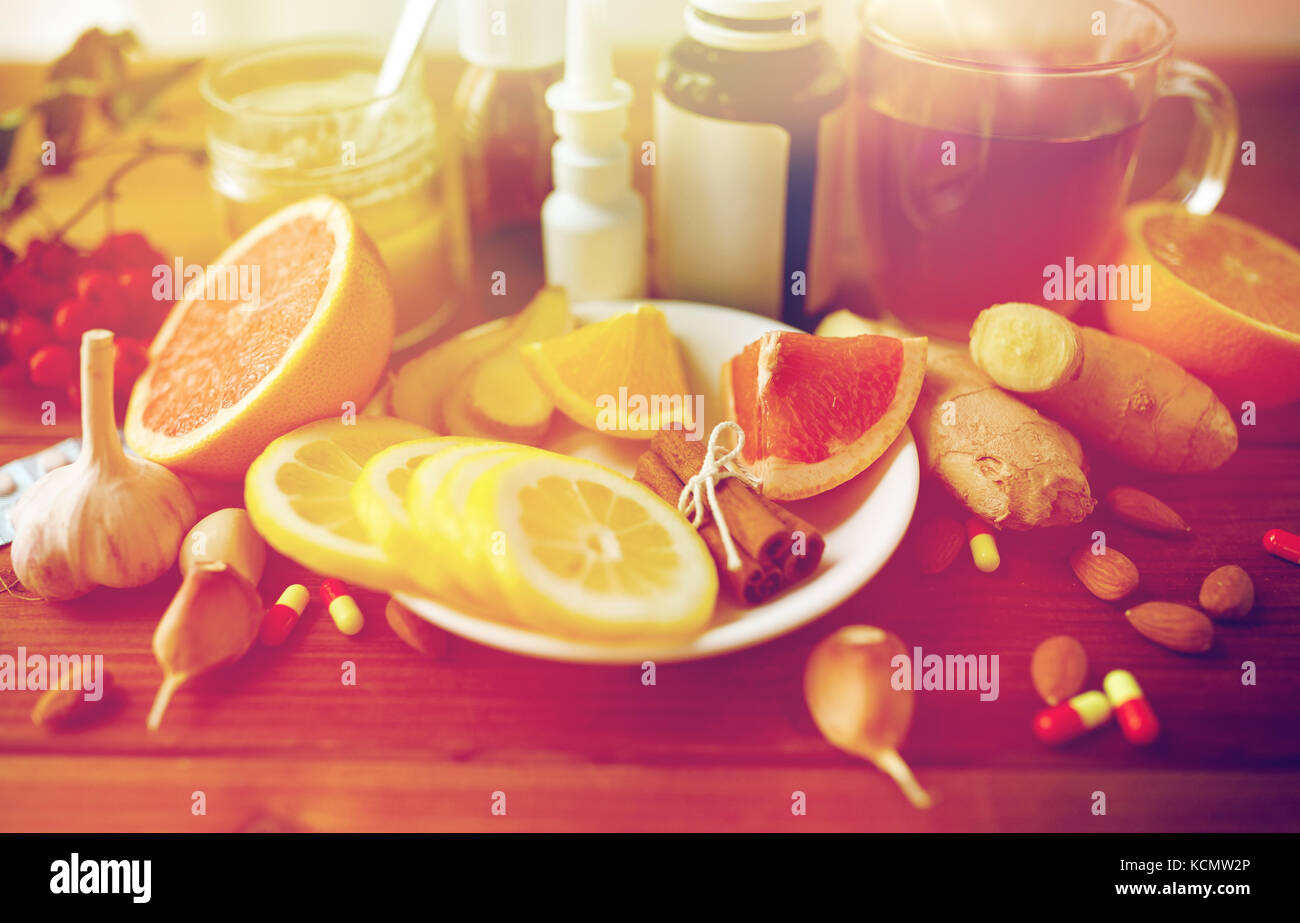 La médecine traditionnelle et les drogues Banque D'Images