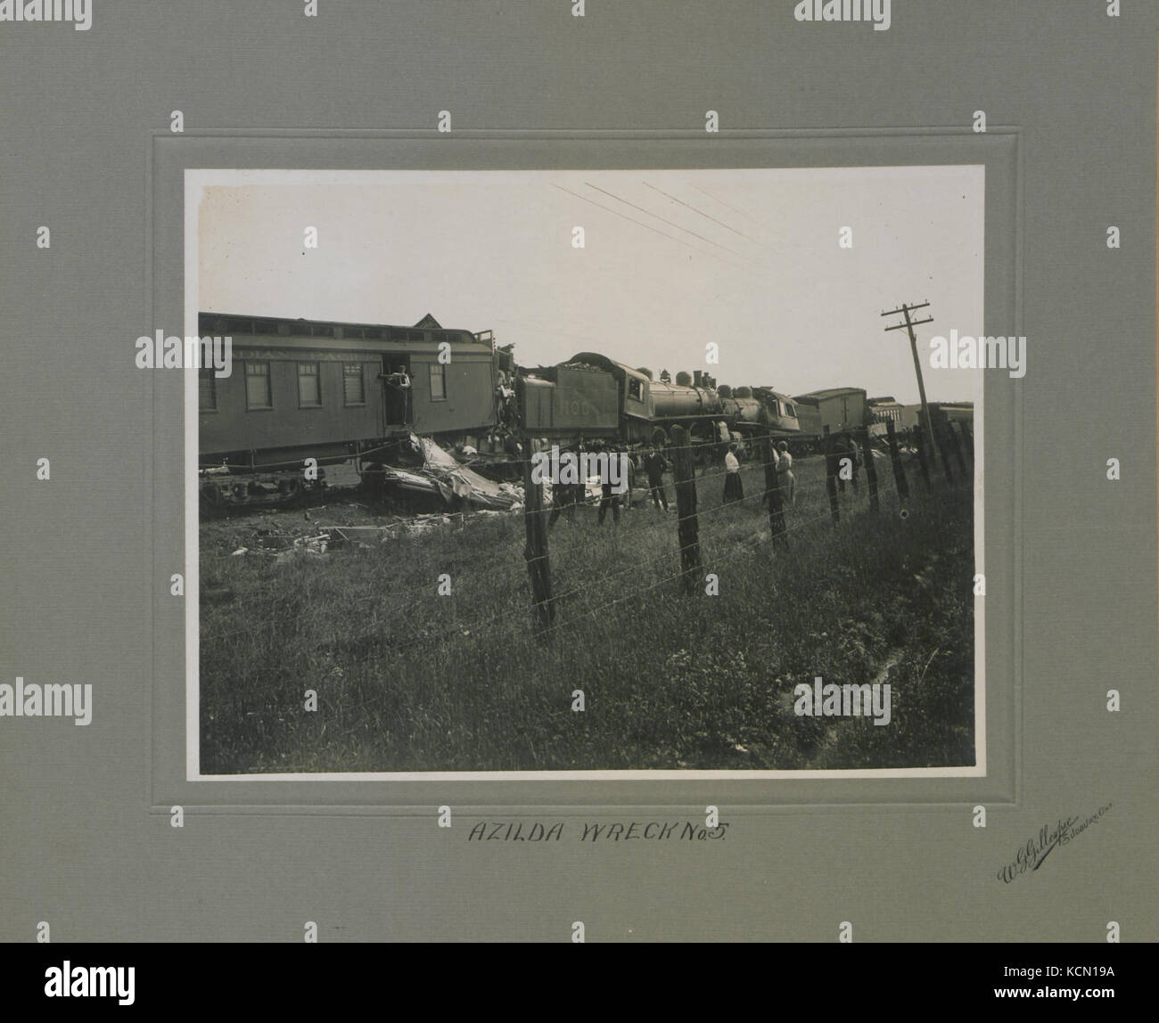 Azilda épave, n° 5 (HS85 1017686) Banque D'Images