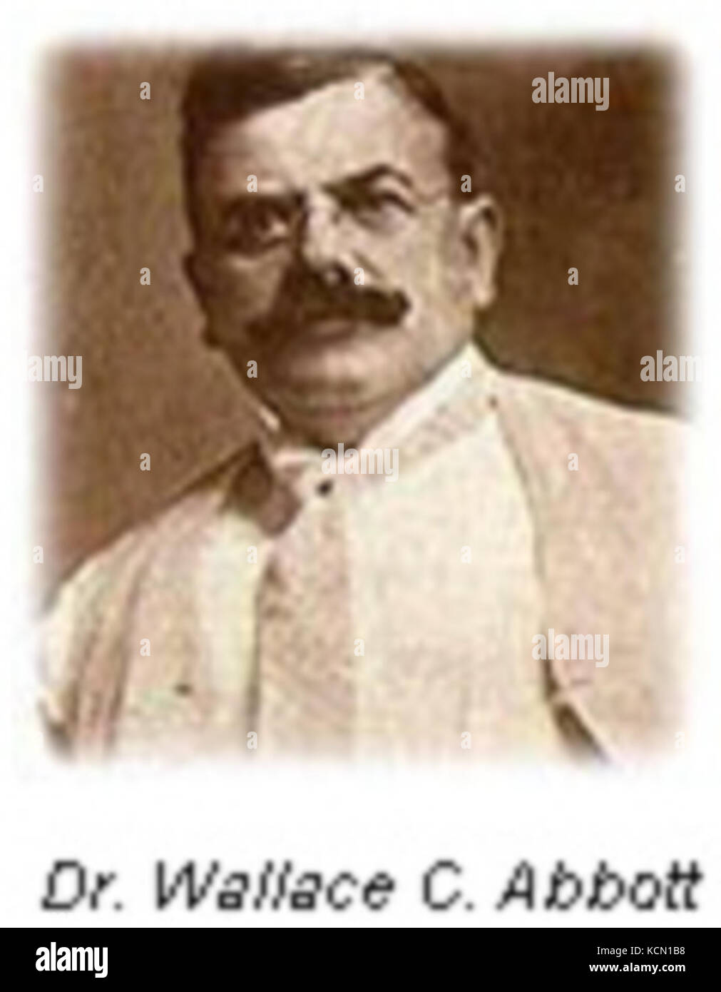 Le Dr Wallace C. Abbott Banque D'Images