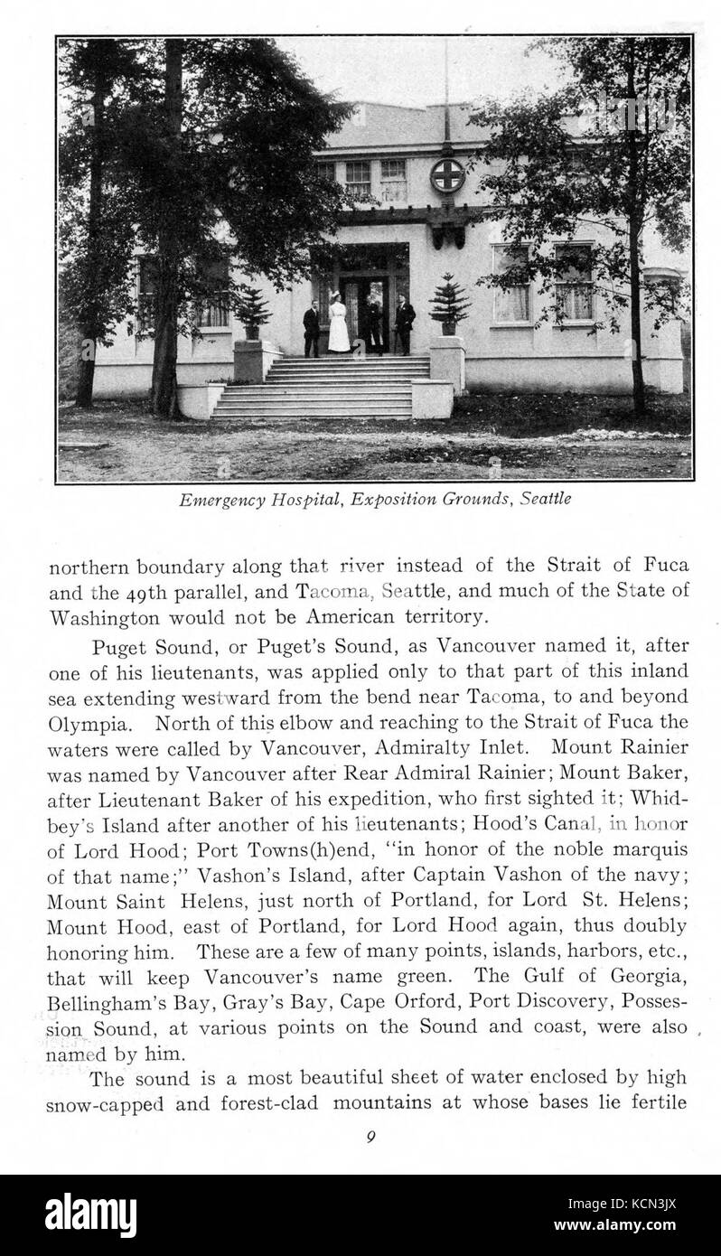 Alaska Yukon Exposition Du Pacifique à Seattle, le 1 juin, 16 Octobre 1909 Page 9 Banque D'Images