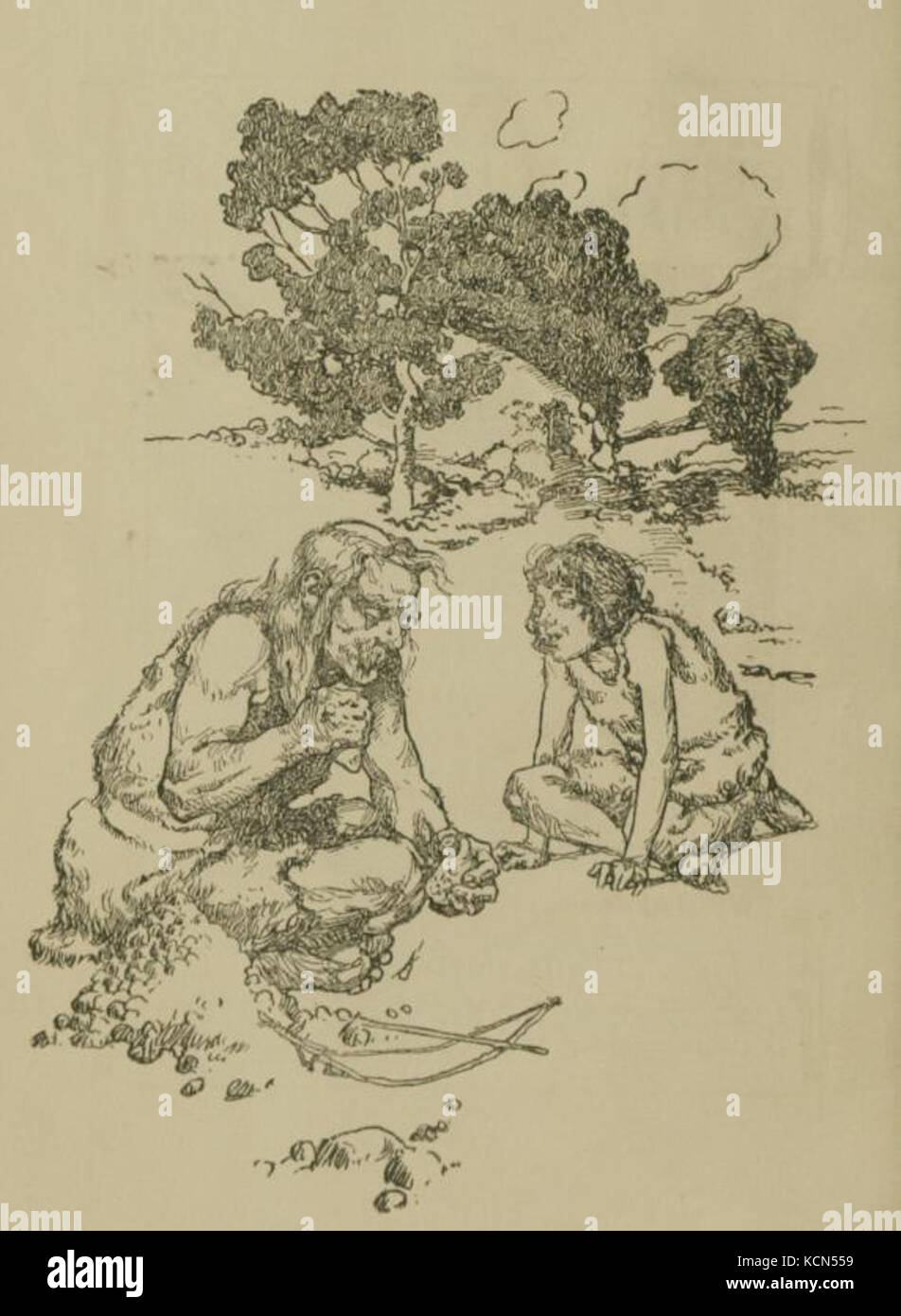 Caveman 6 Banque D'Images