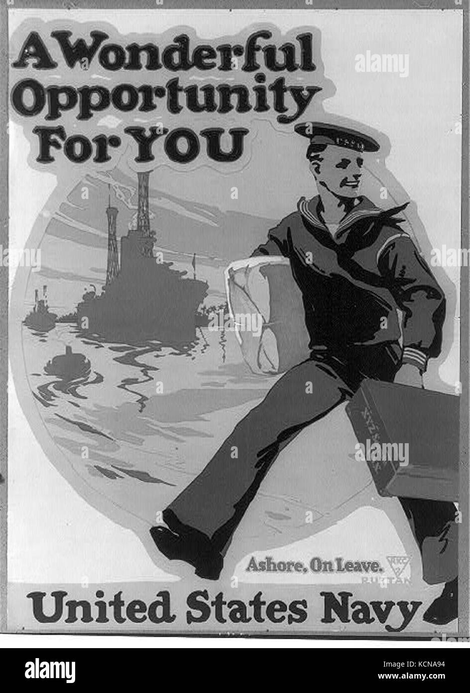 Une merveilleuse occasion pour vous United States Navy RCAC2002722445 Banque D'Images