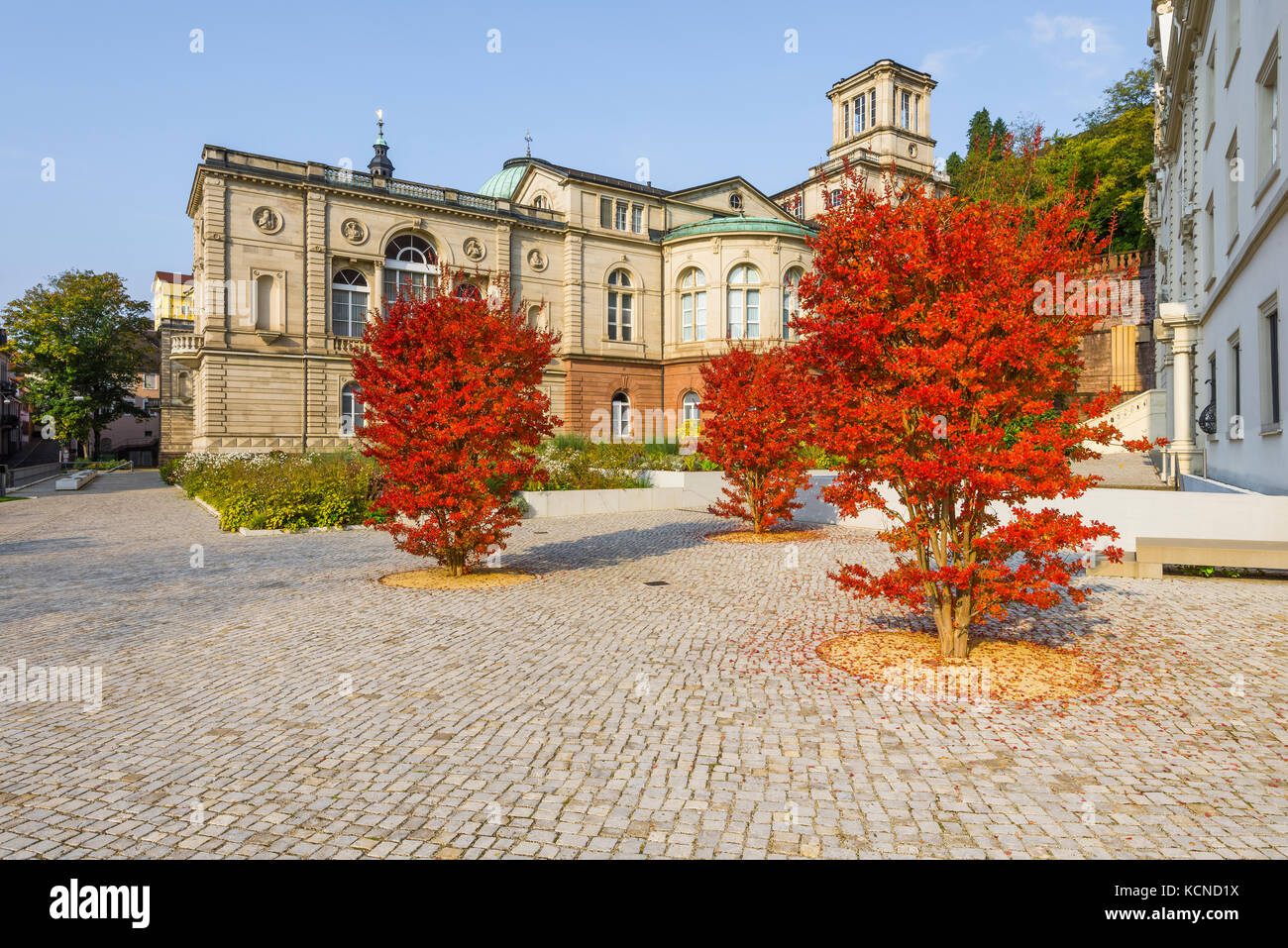 Le Friedrichsbad, bain irlandais romain avec eau thermale, ville thermale de Baden-Baden, Bade-Wuerttemberg, à la périphérie de la Forêt Noire, Allemagne Banque D'Images