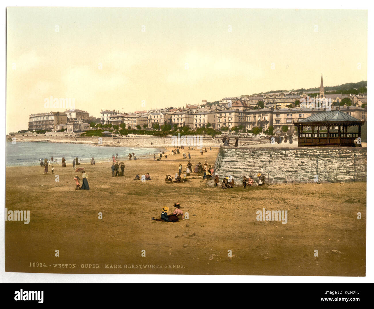 Glentworth Sands, Weston super Mare, Angleterre RCAC2002708221 Banque D'Images