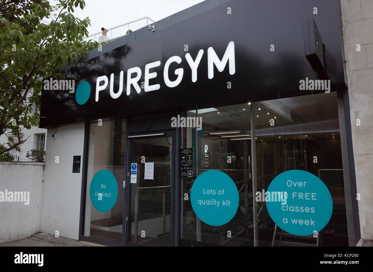 Puregym Sport pur à Londres, Royaume-Uni Banque D'Images