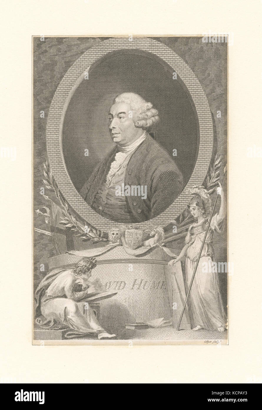 David Hume (NYPL b12610211 421464) Banque D'Images