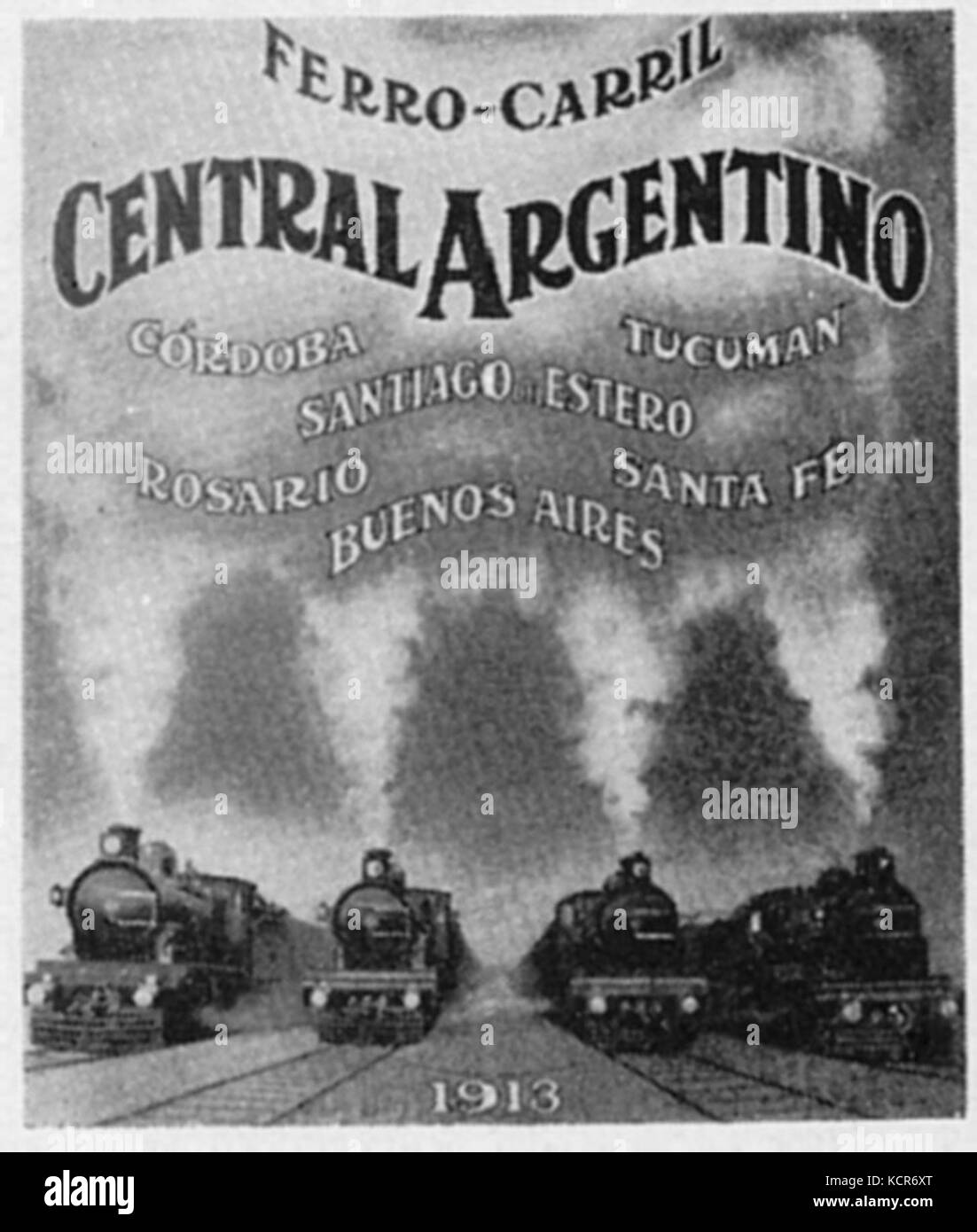 Ferrocarril central argentino Banque de photographies et d’images à