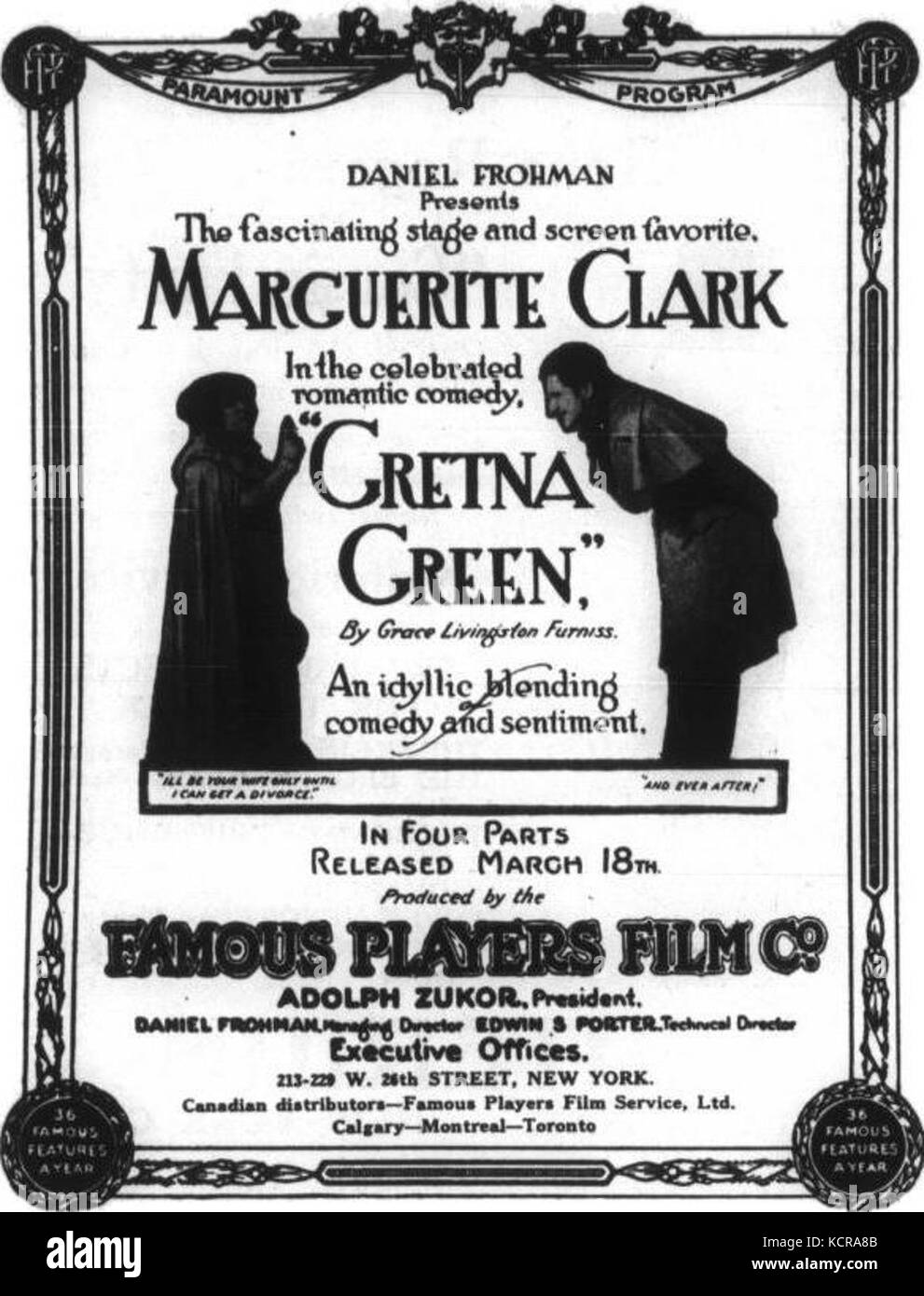 Gretna Green (1915) 1 Banque D'Images