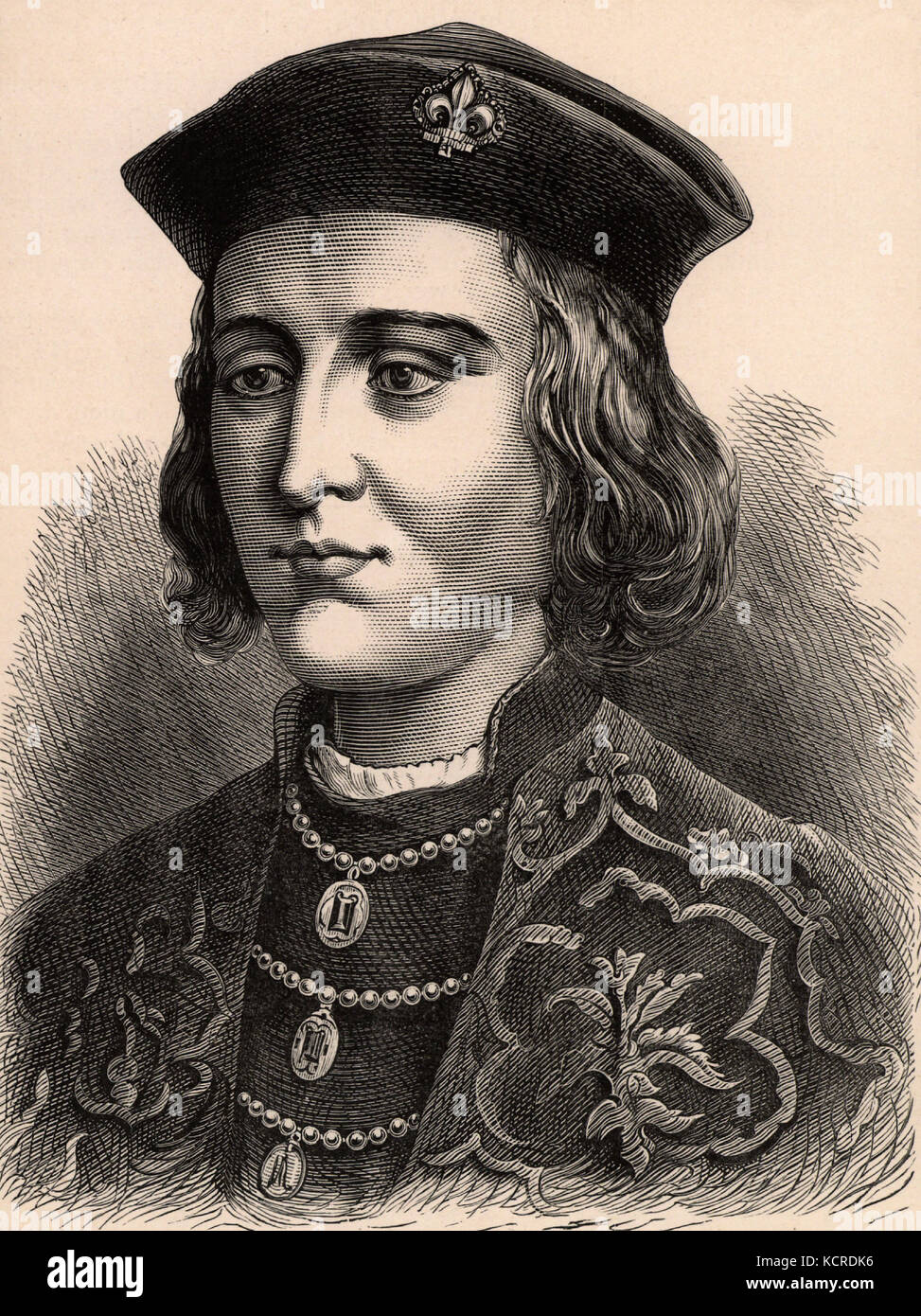 Édouard IV, roi d'Angleterre Banque D'Images