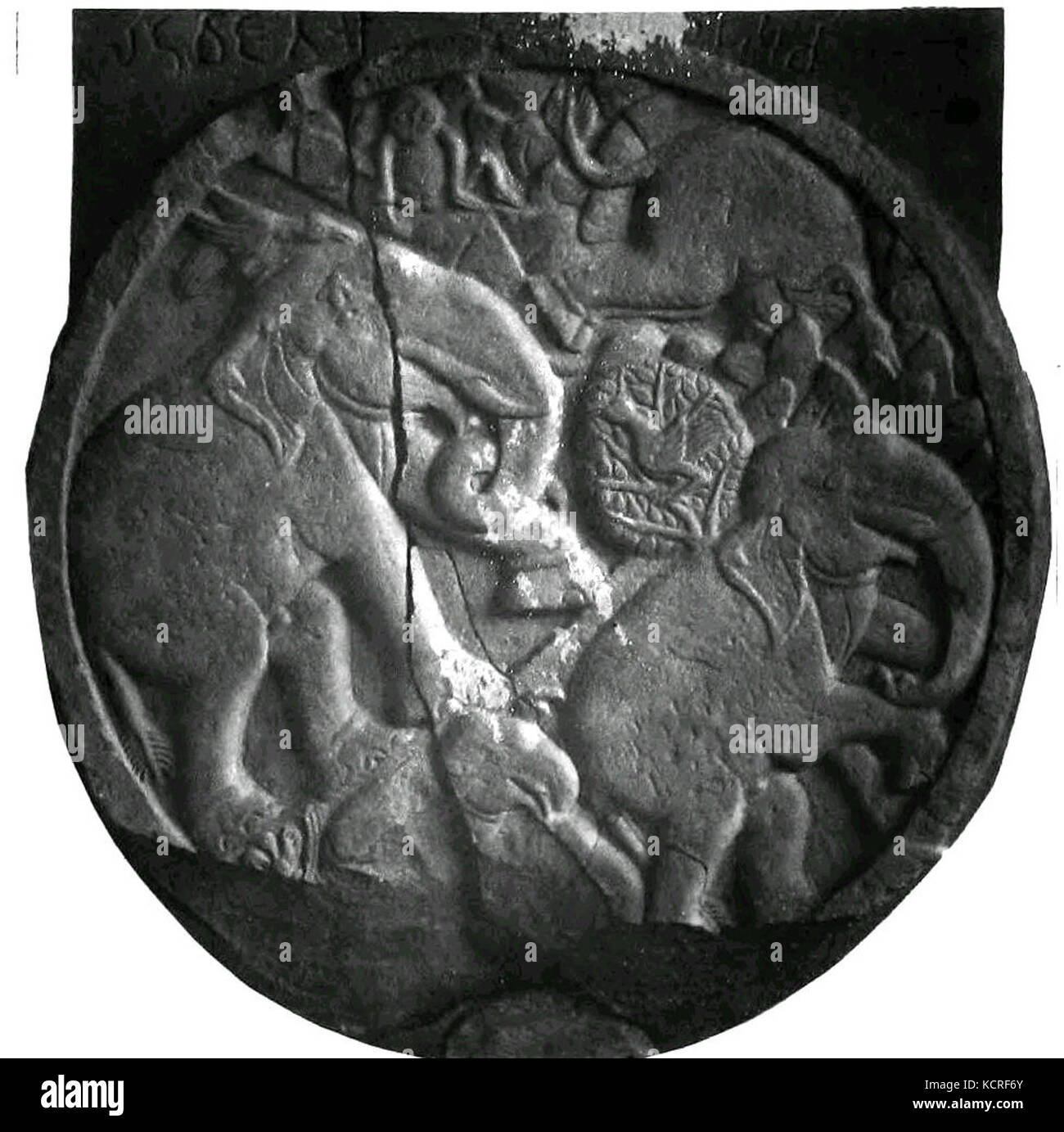 Latuwa Bharhut Jataka Banque D'Images