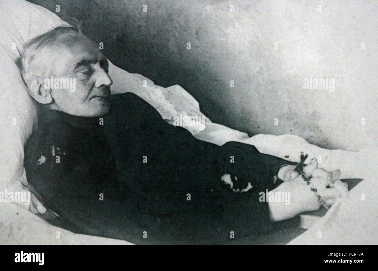 Adolf Daens de mort Banque D'Images