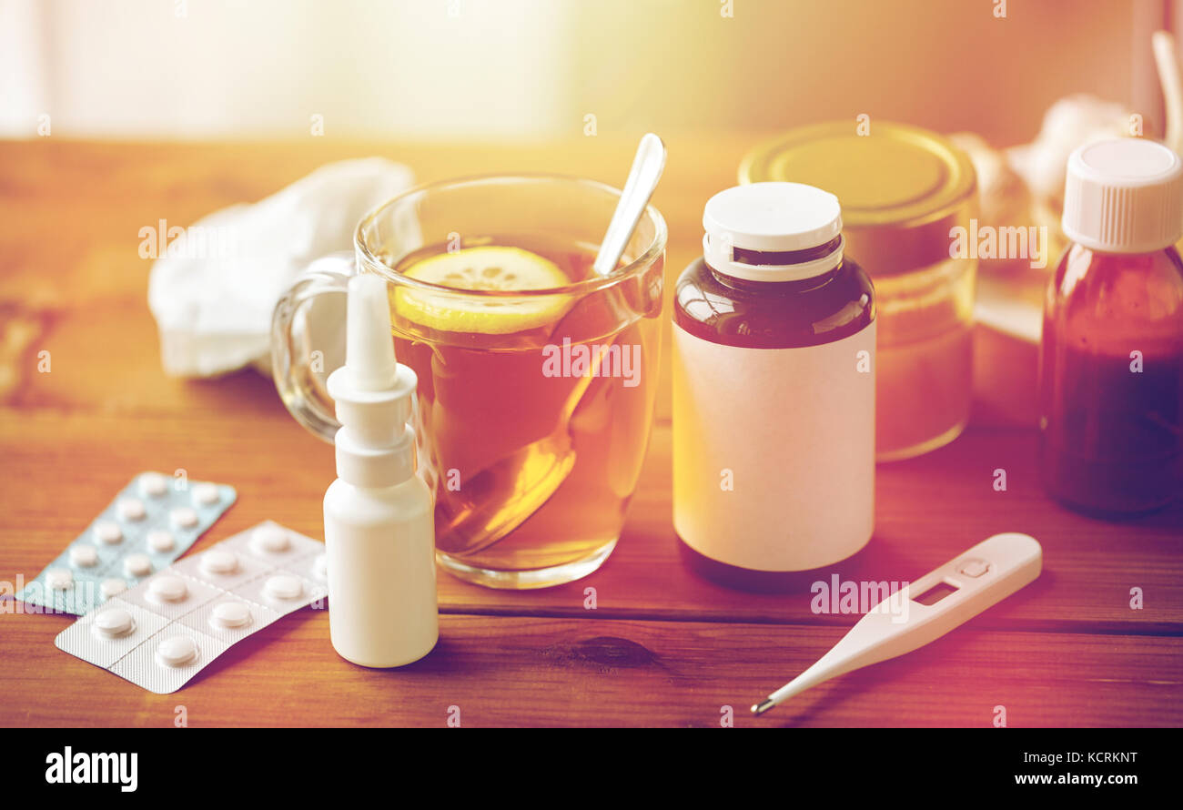 La médecine traditionnelle et les drogues Banque D'Images