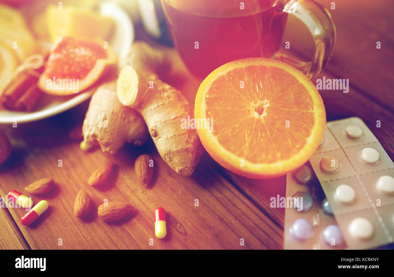 La médecine traditionnelle et les drogues Banque D'Images