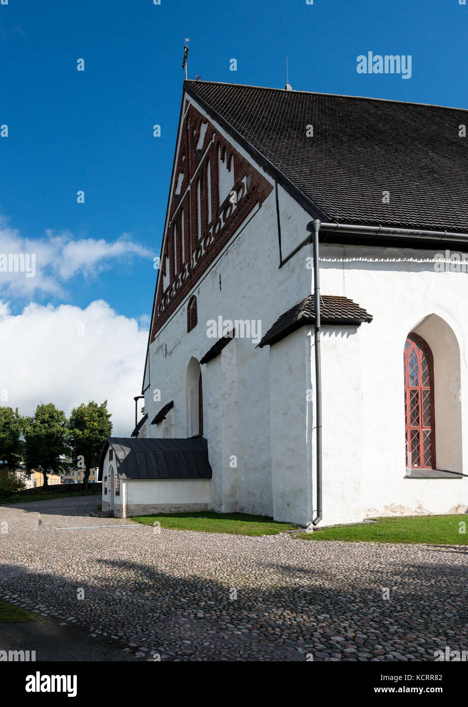 Cathédrale de Porvoo, Finlande Banque D'Images