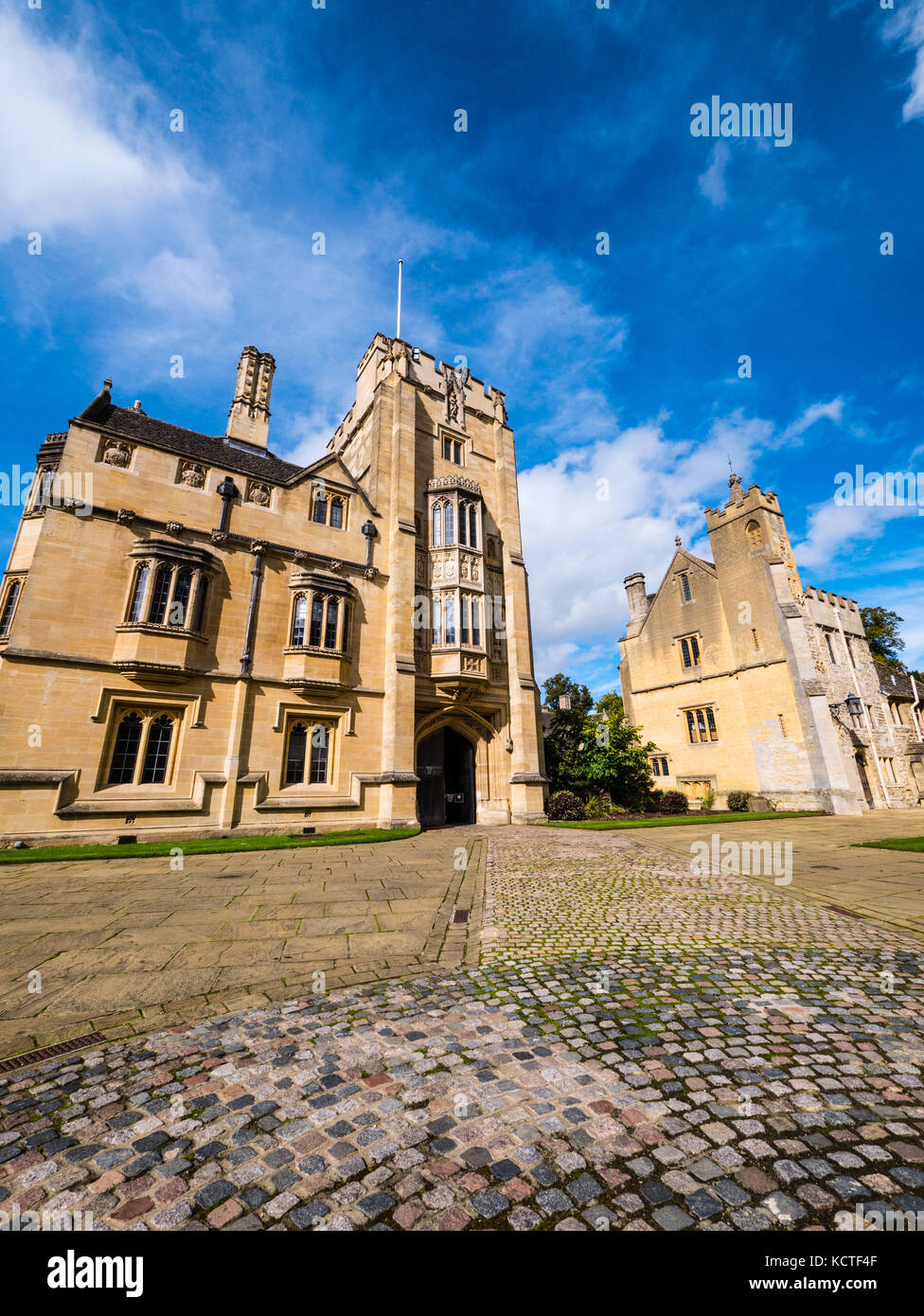 St Swithun's Tower, St Johns quad, Magdalen College, Université d'Oxford, Oxford, Oxfordshire, Angleterre Banque D'Images St Swithun's Tower, St Johns quad, Magdalen College, Université d'Oxford, Oxford, Oxfordshire, Angleterre Banque D'Images