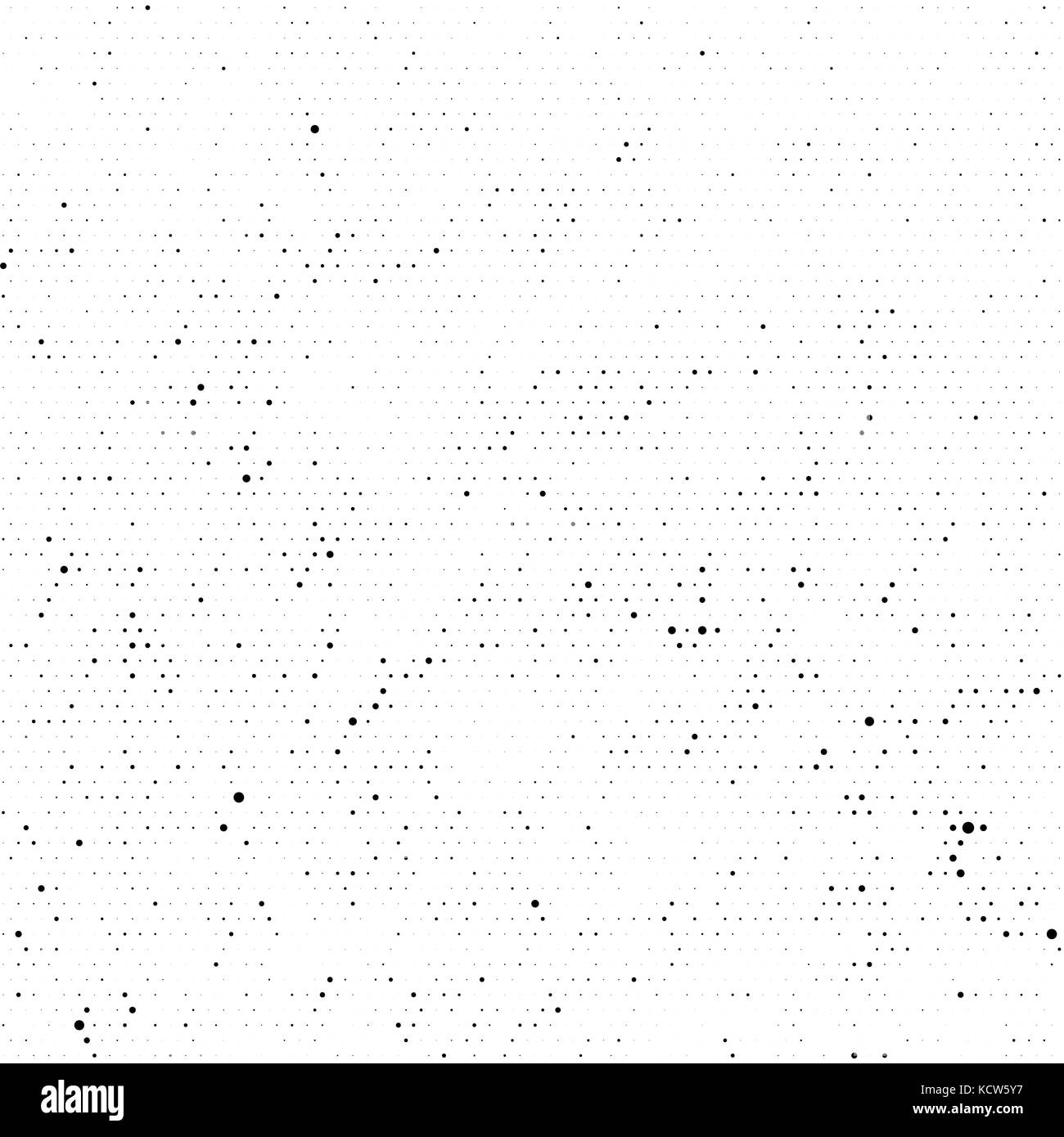 Demi-teinte noir subtil transparente texture vecteur. overlay abstrait monochrome blanc éclaboussé fond pointillé répéter. grain noir et blanc granuleux Illustration de Vecteur