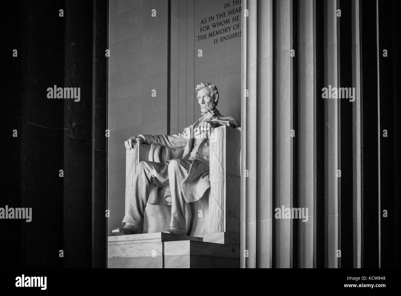 Lincoln Memorial Banque D'Images