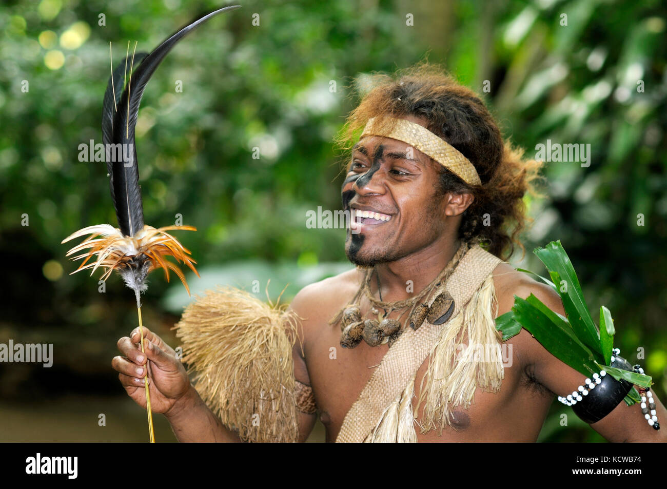 Ekasup village culturel Port Vila Vanuatu Banque D'Images