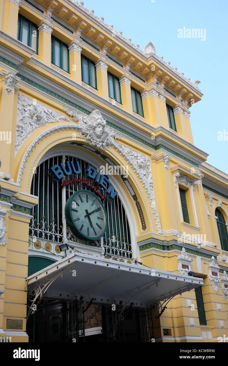 Saigon general post office Banque D'Images