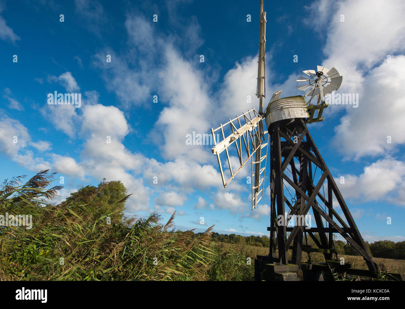 Boardman, drainage, Moulin, comment Hill ,Trestle mills, squelette mills Banque D'Images