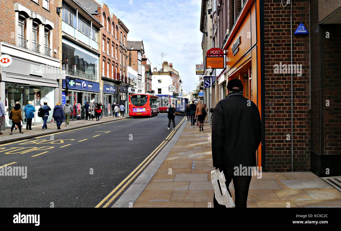 George Street à Londres richmond Banque D'Images