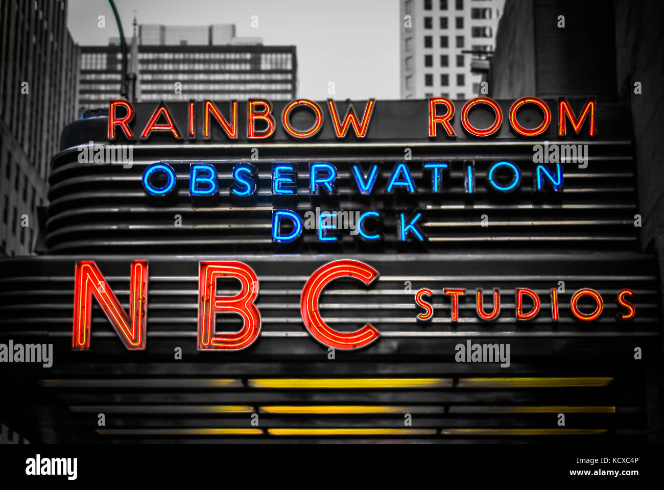 Nbc rainbow room Banque D'Images