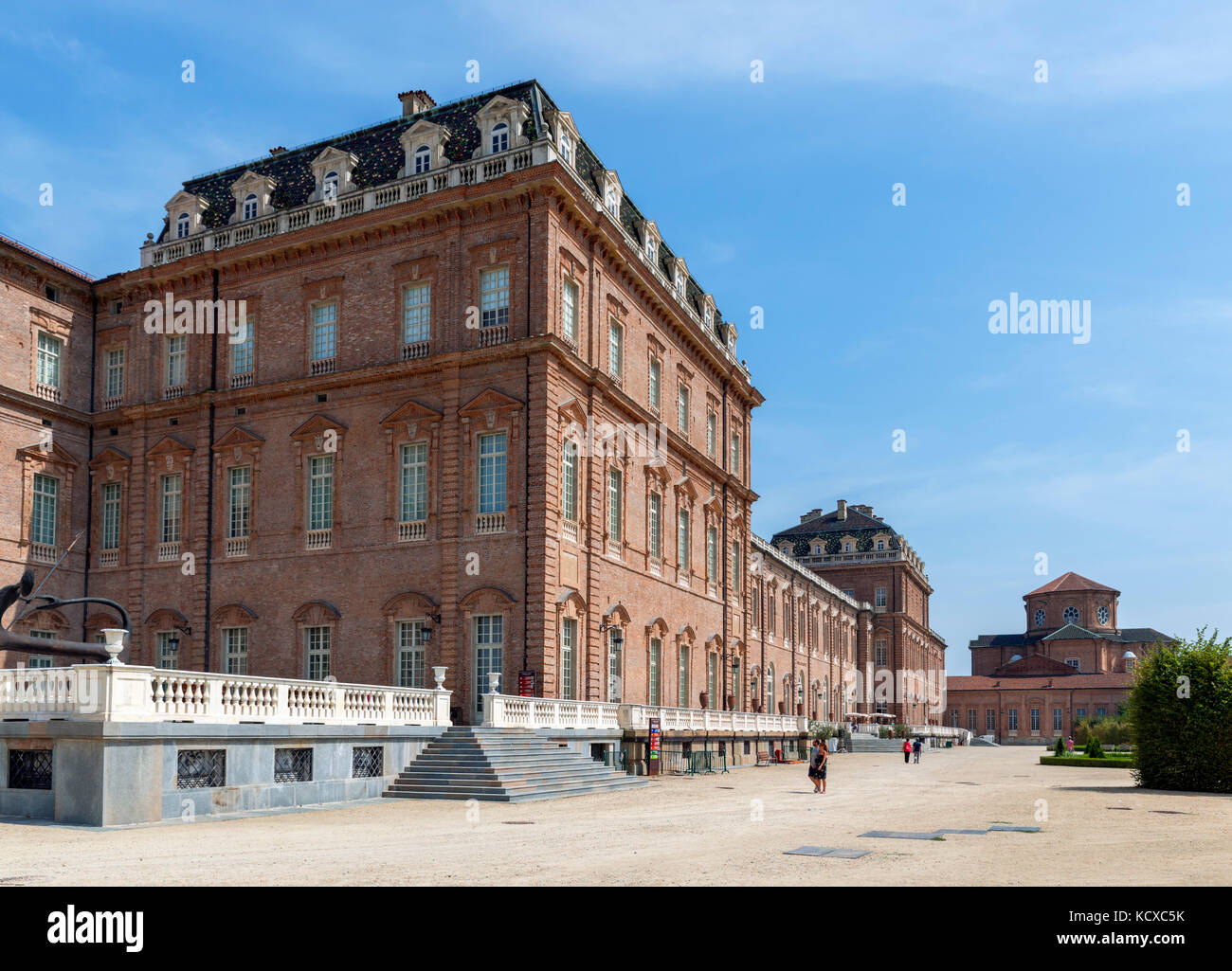 Reggia di Venaria Reale (Palais Royal), Venaria, près de Turin, Piémont, Italie Banque D'Images