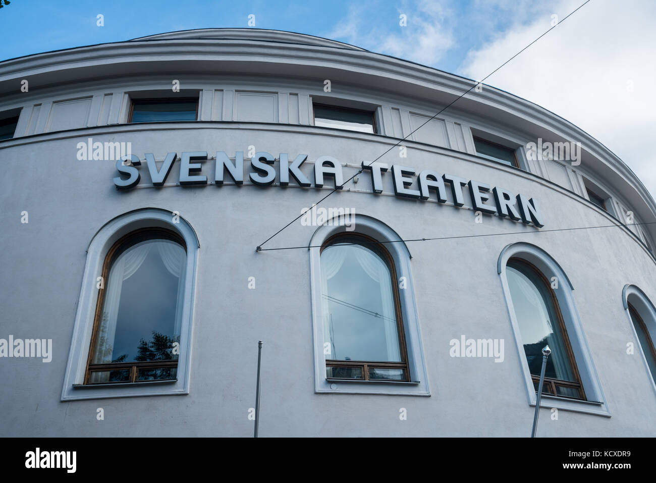 Svenska ou Théâtre suédois d'Helsinki Finlande Banque D'Images