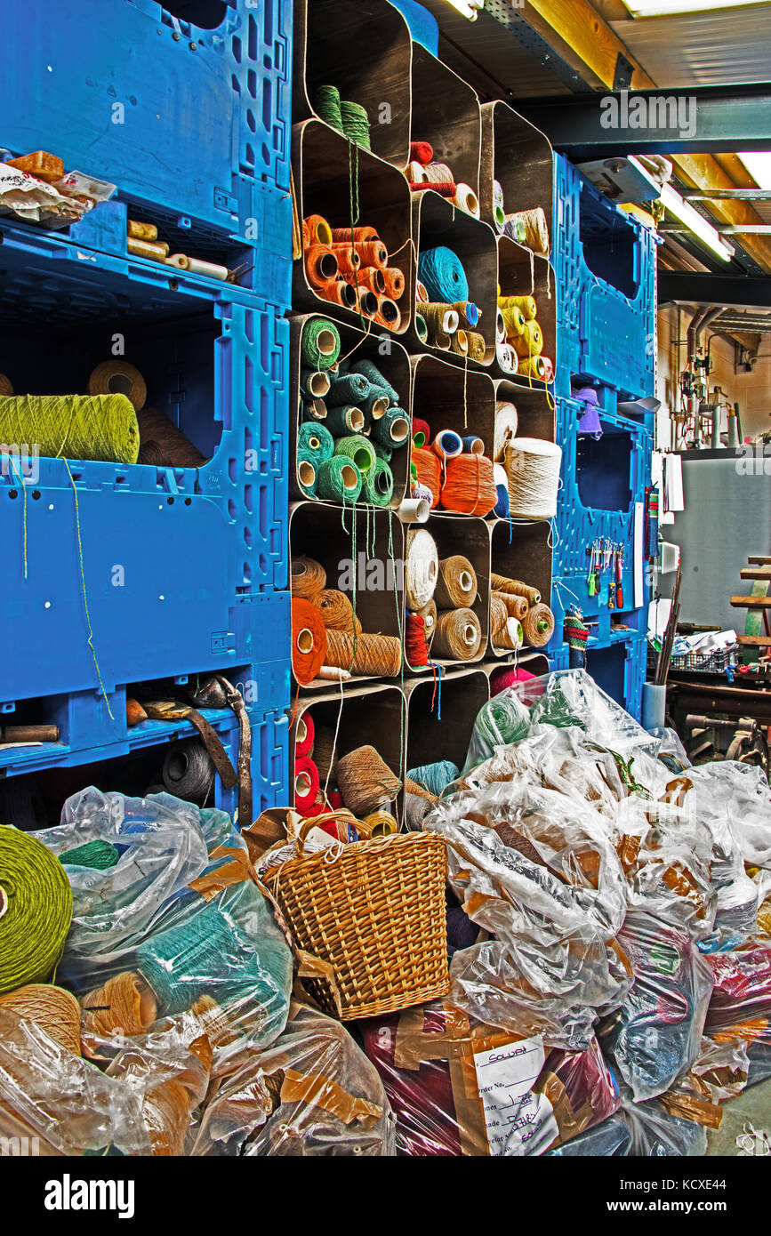 Moulin à laine solva Banque D'Images