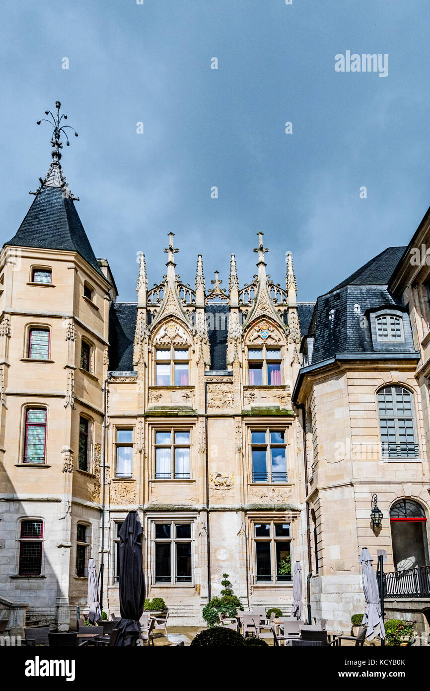 Rouen (France) : L'hôtel de Bourgtheroulde, Normandie, France, Europe Banque D'Images