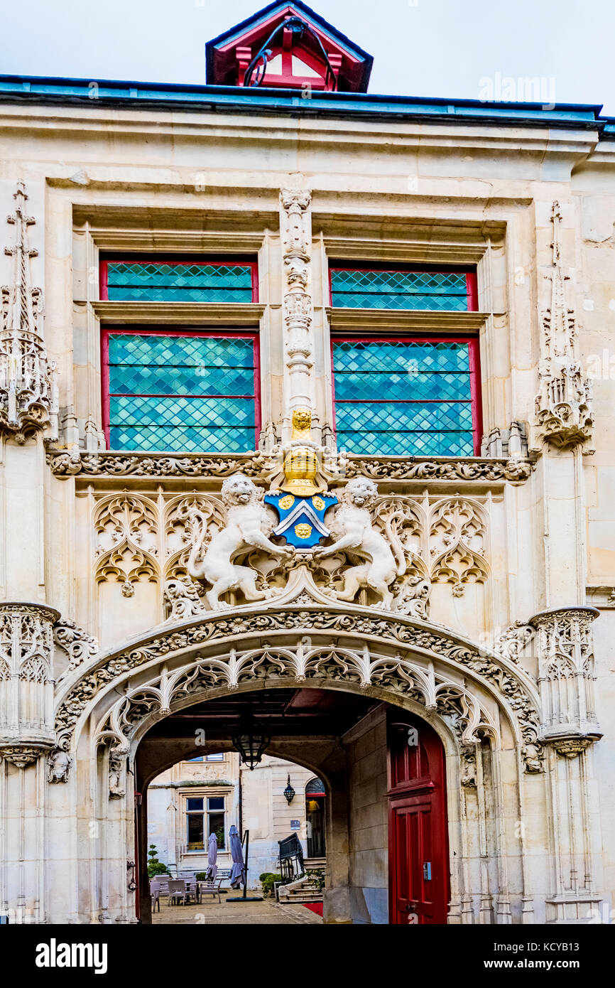 Rouen (France) : L'hôtel de Bourgtheroulde, Normandie, France, Europe Banque D'Images