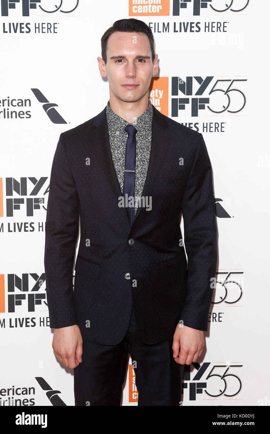 New York-oct 07 : l'acteur Michael Cory smith assiste à la "émerveillé" première mondiale au 55e festival du film de new york à l'Alice Tully Hall au Lincoln Center Banque D'Images